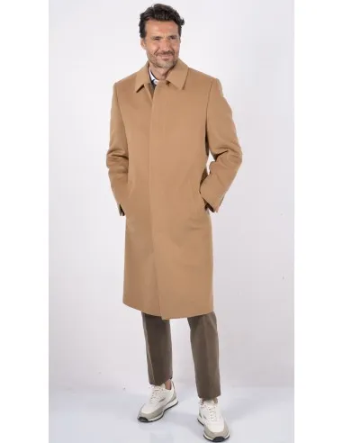 -cappotto uomo cammello