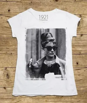 -T-shirt 1921 da donna Audrey Hepburn