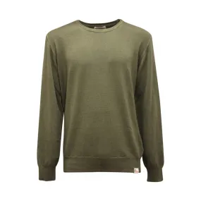 3557AU maglione uomo ROY ROGER'S man wool sweater green