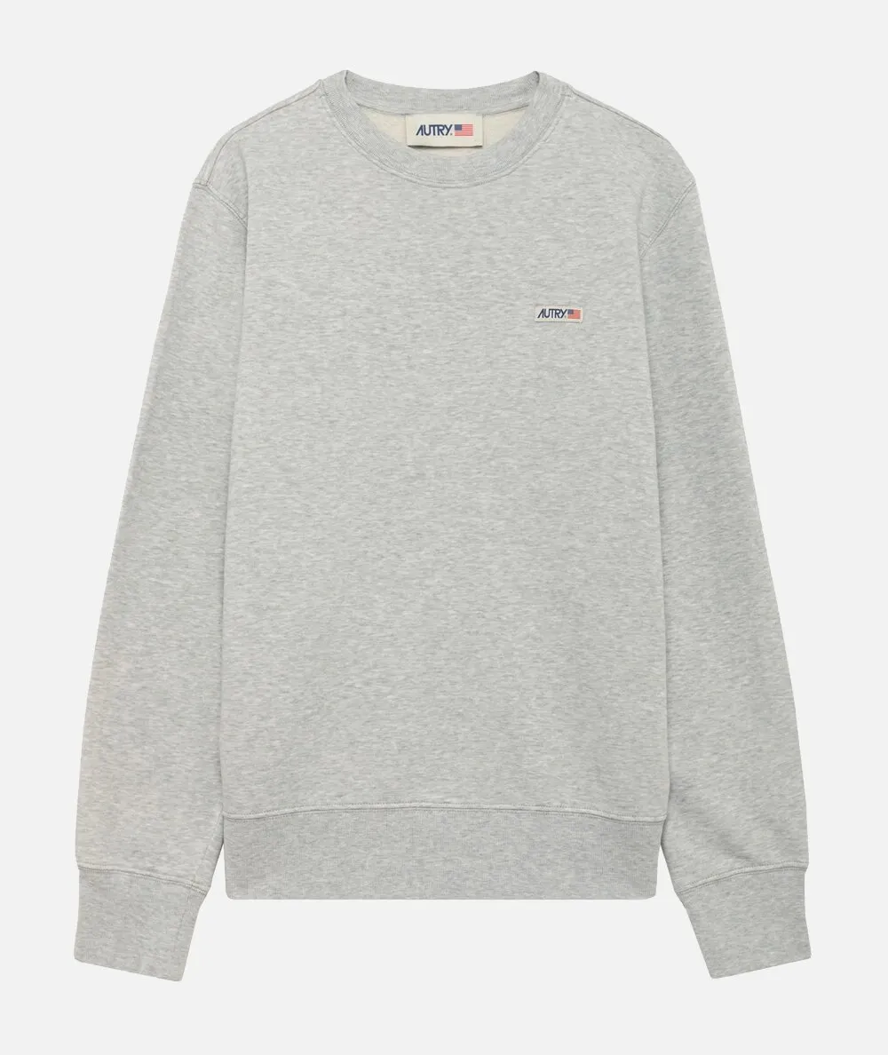 AUTRY DONNA--Felpa in jersey label