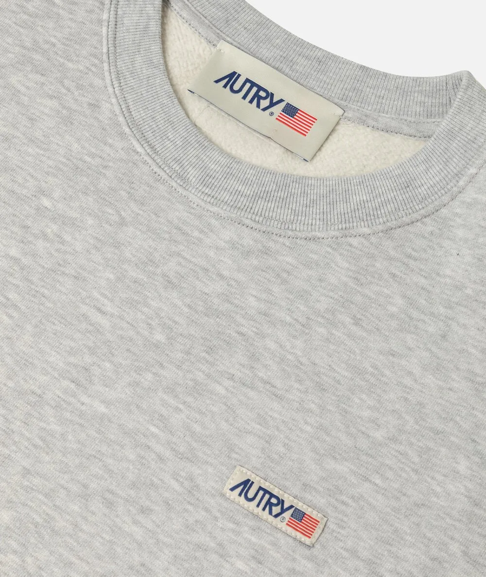 AUTRY DONNA--Felpa in jersey label