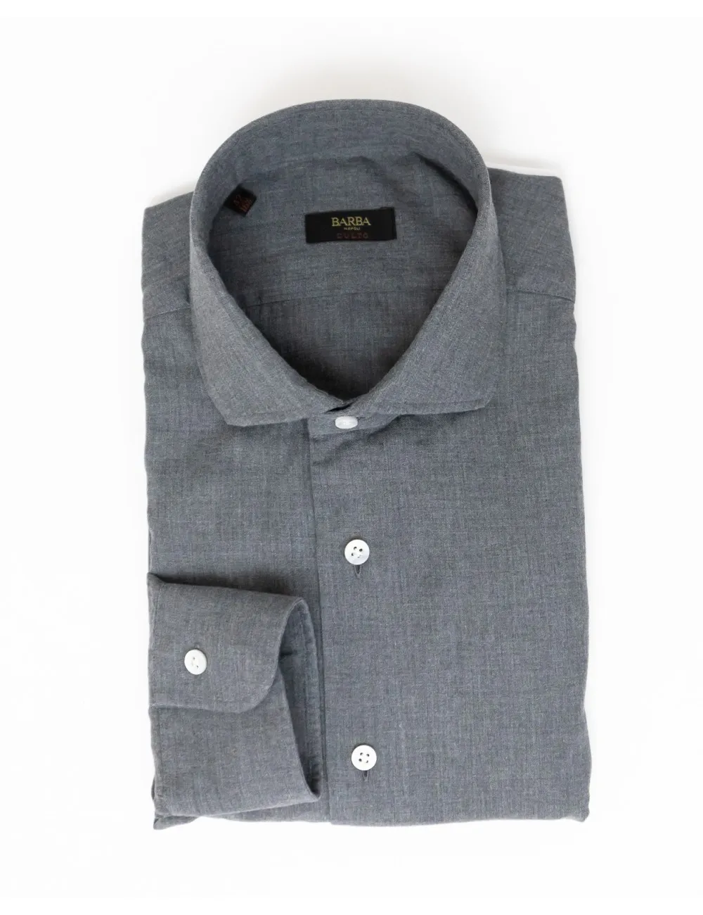 Barba Napoli - Camicia Culto Grigia Uomo
