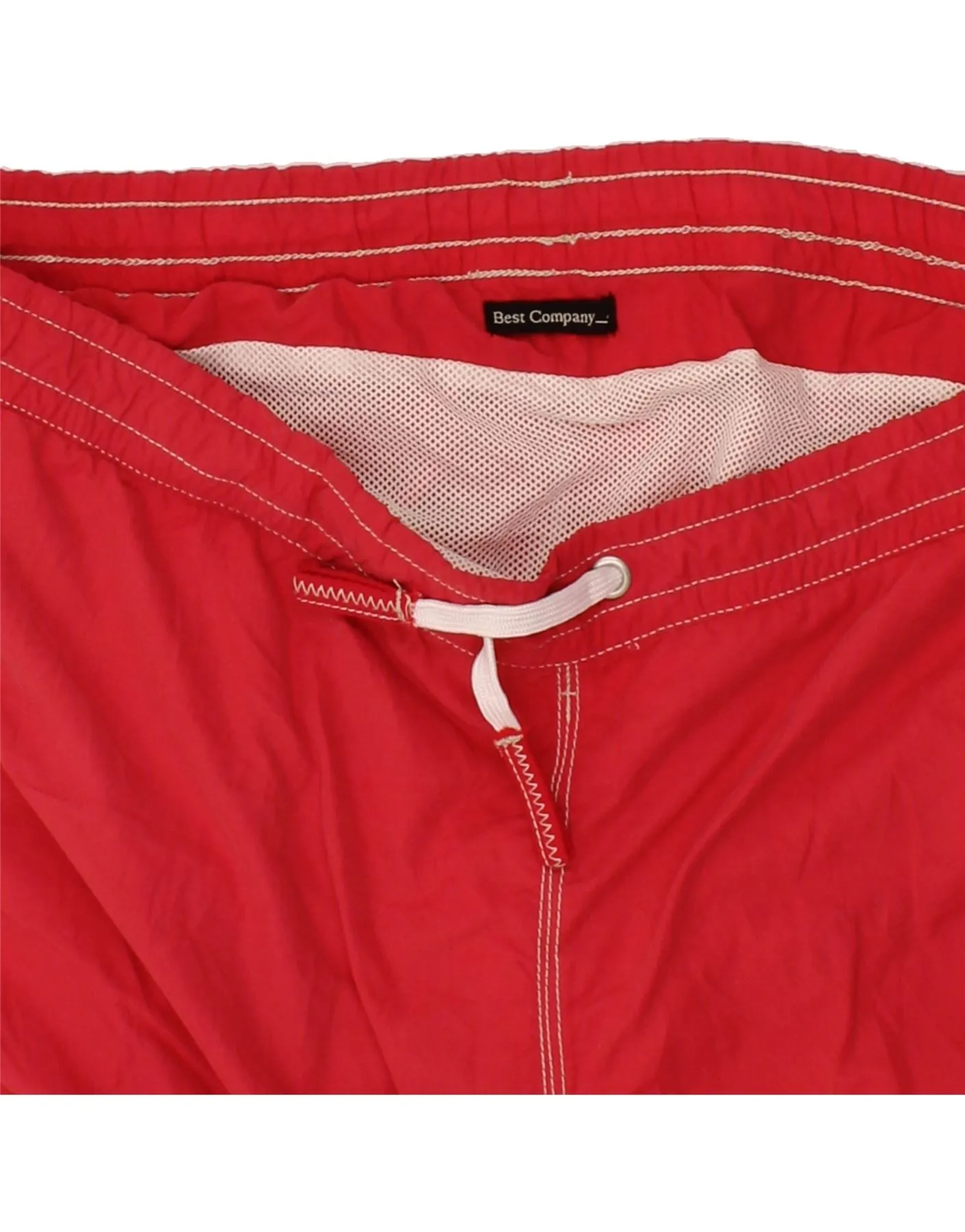 BEST COMPANY Mens Swimming Shorts XL Red