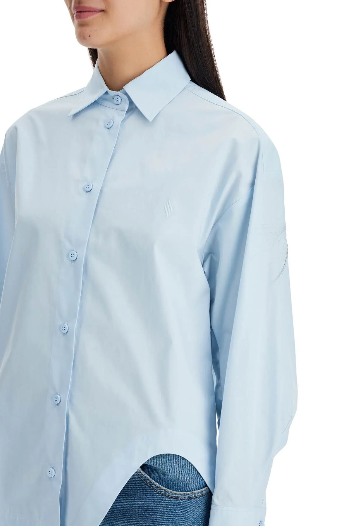 Camicia Eliza con spacco sagomato