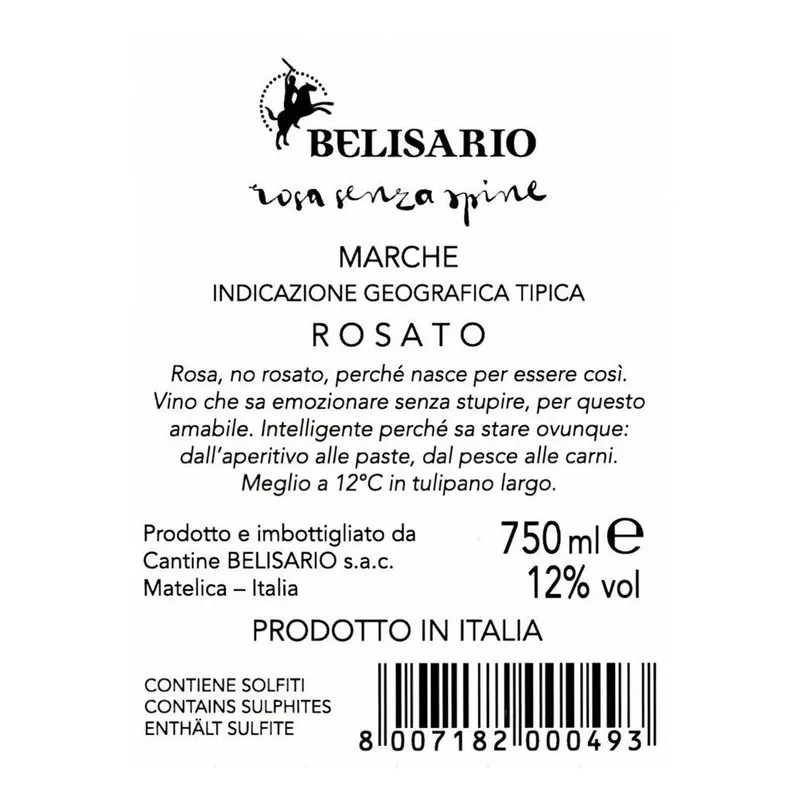 Cantine Belisario 3 bottiglie miste: Nadir Verdicchio di Matelica Spumante Extra Brut DOC 2022 - Cambrugiano Verdicchio di Matel