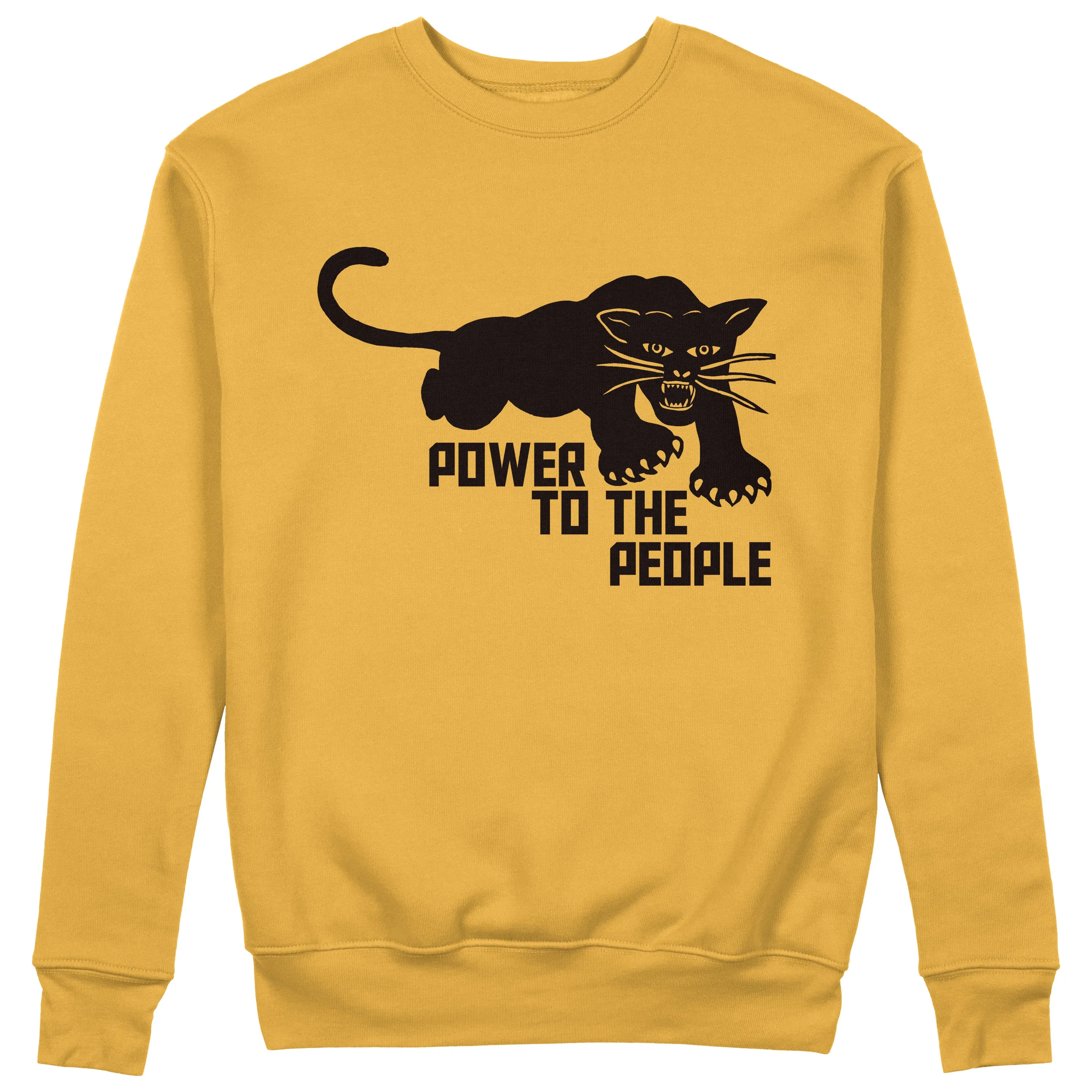 CUC Felpa Power to the People - Black Panter #chooseurcolor