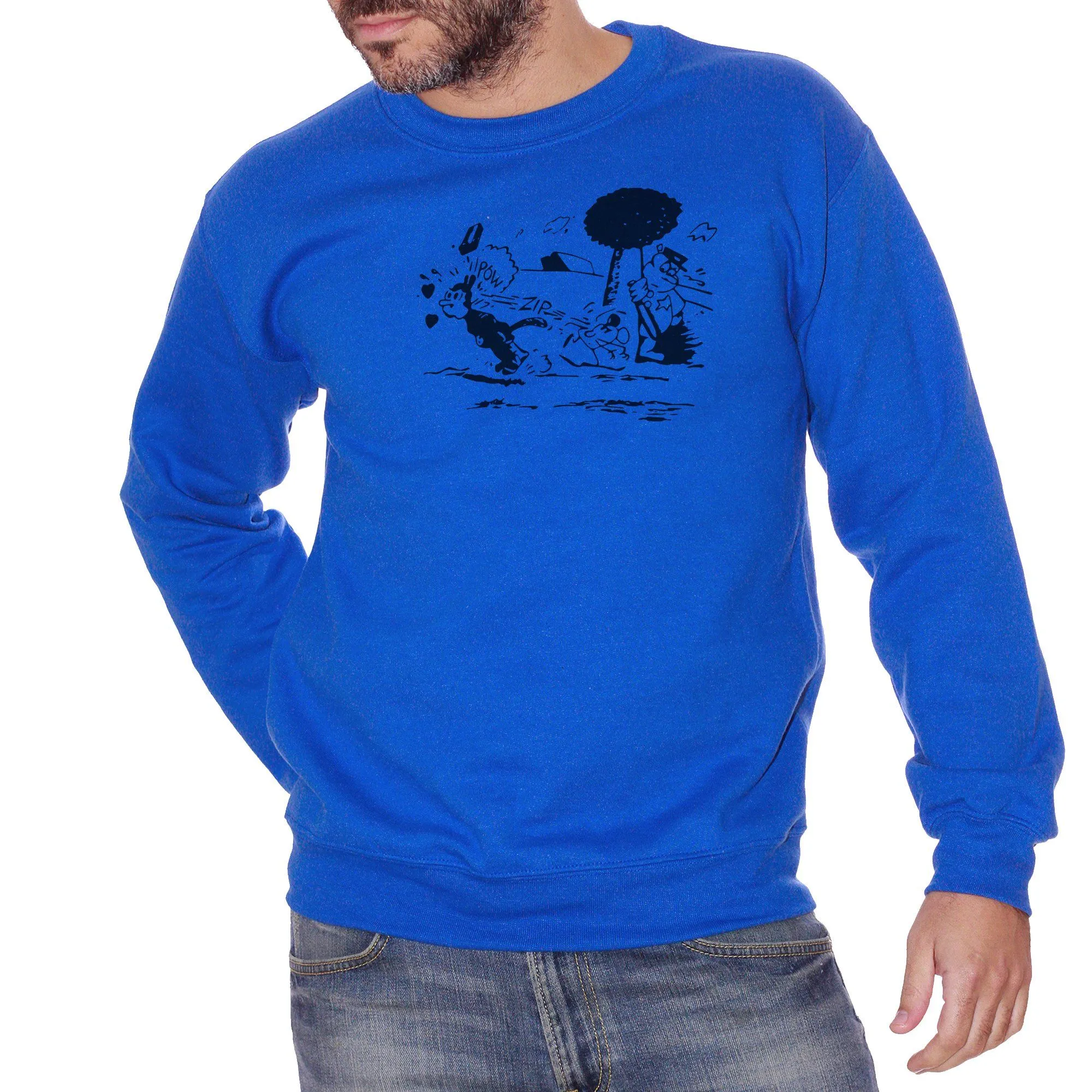 Felpa Girocollo Krazy Kat As Worn By Samuel L Jackson Pulp Fiction Tshirt - FILM