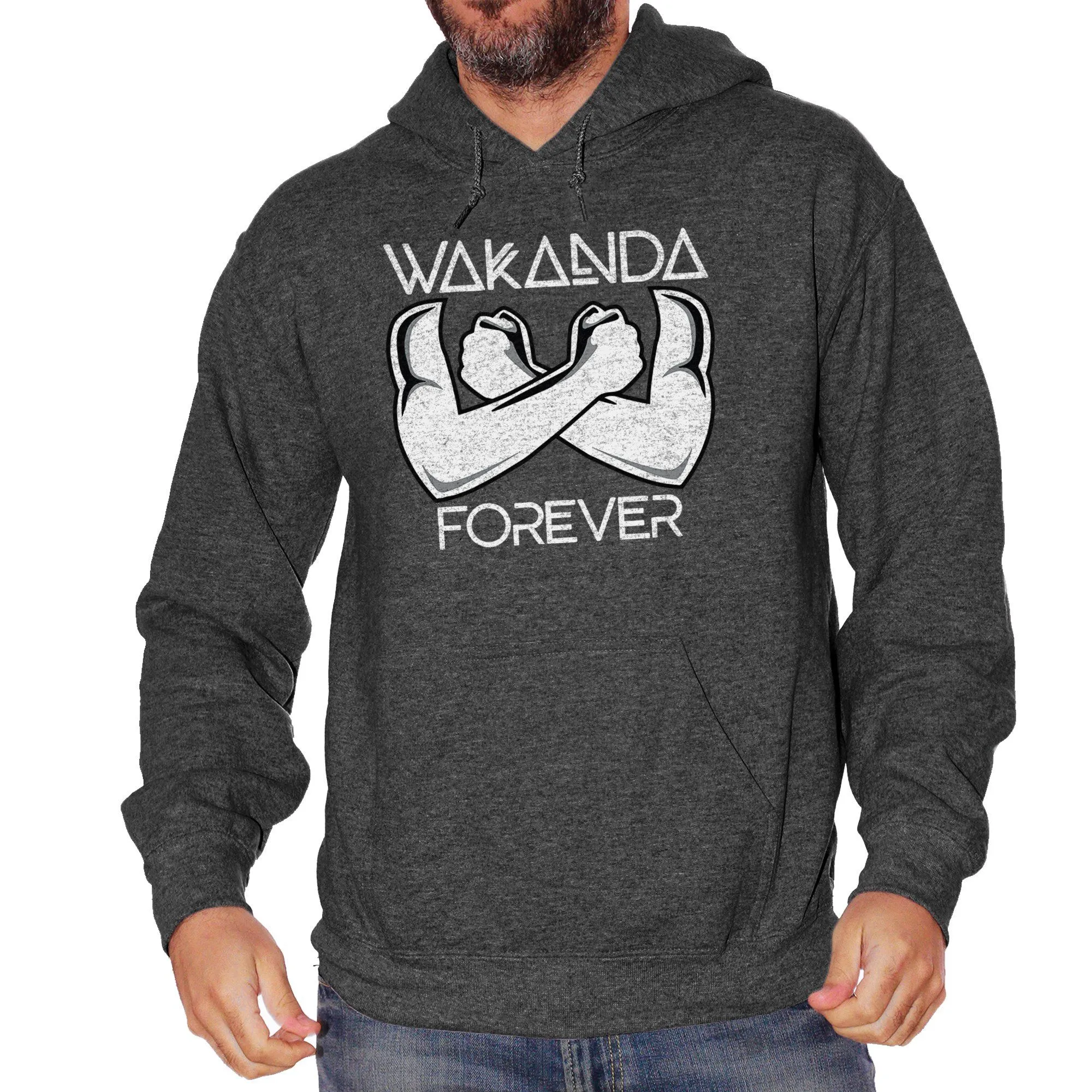 Felpa Wakanda Forever Saluto Greet Black Panther - FILM
