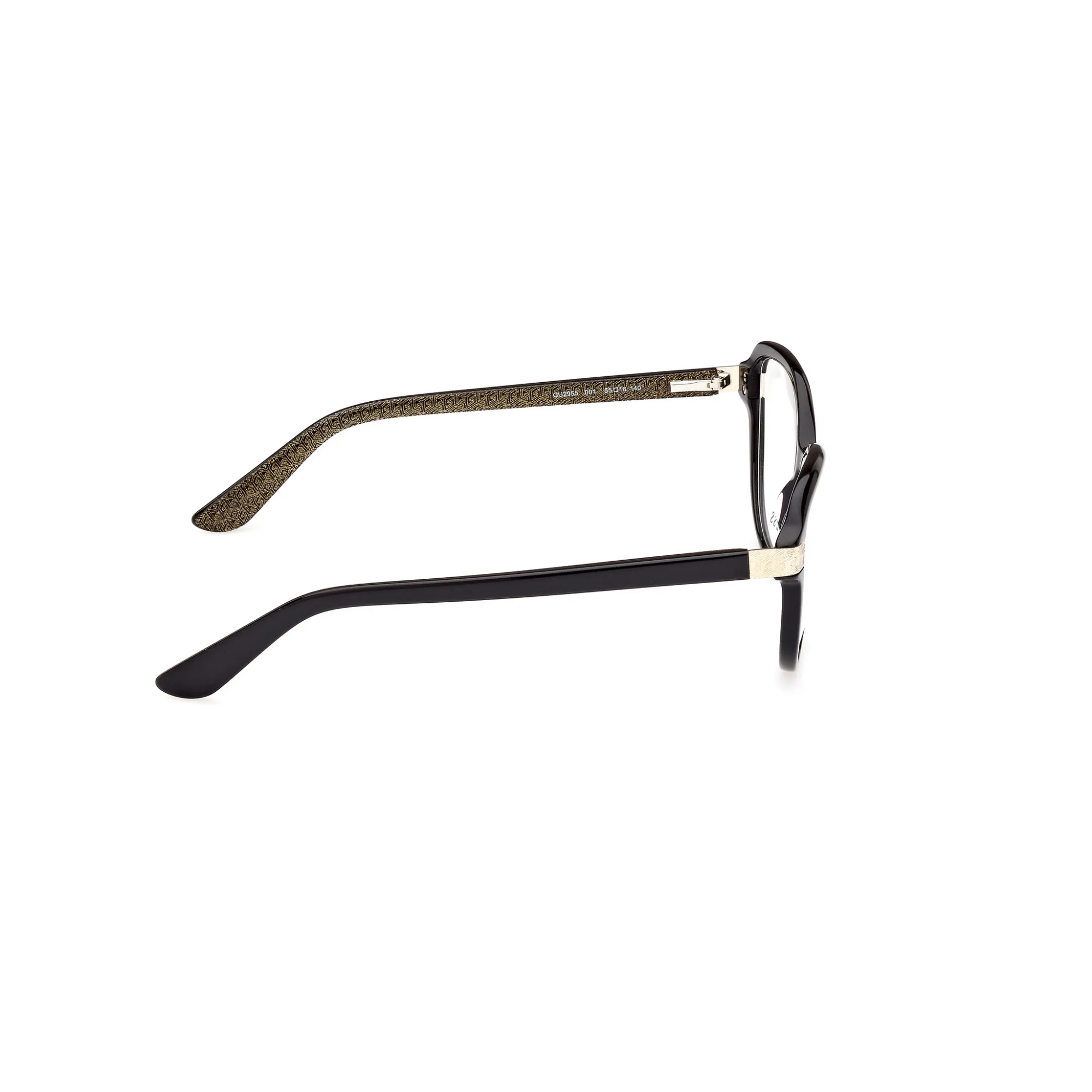   Guess GU 2955 - 001  Nero Lucido | Occhiale Da Vista Donna 