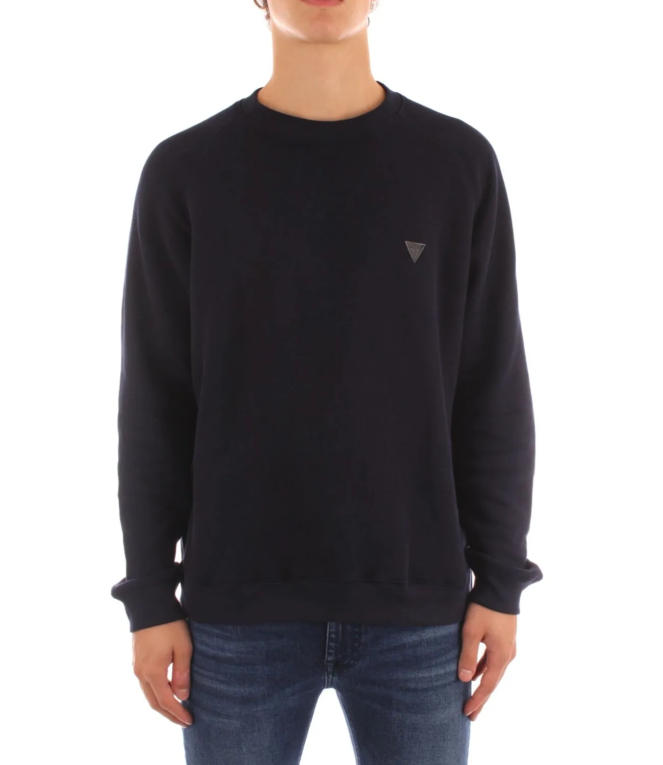 Guess Maglione Girocollo Uomo Mod. M3YR08 Z2VU2 G7V2 Blu