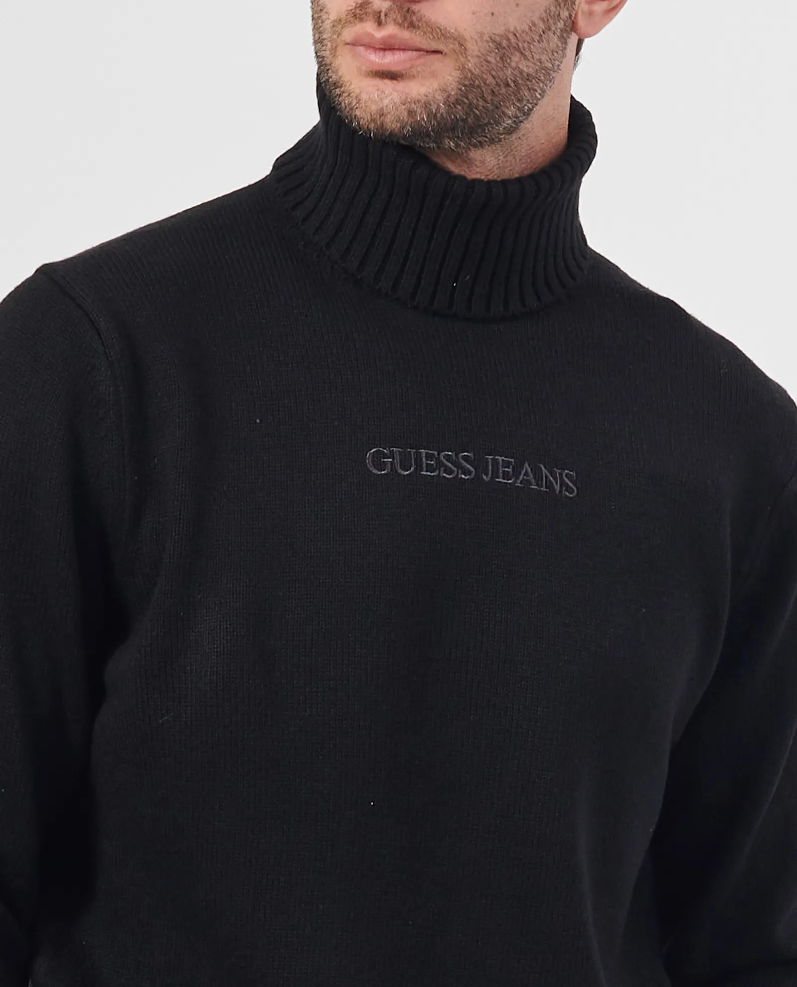 GUESS      Maglione Guess a collo alto in misto lana