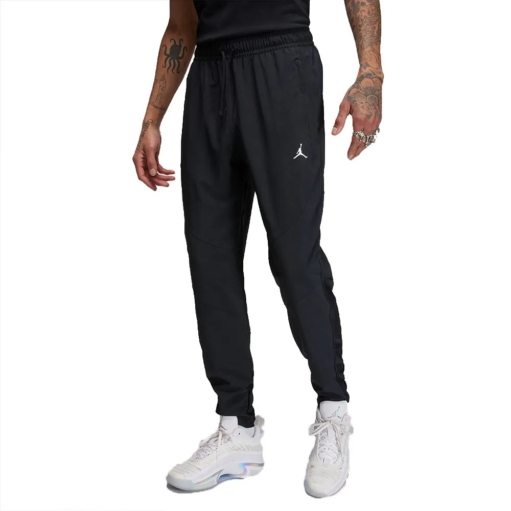 Nike Pantaloni Con Polsino Jordan Woven Nero Uomo