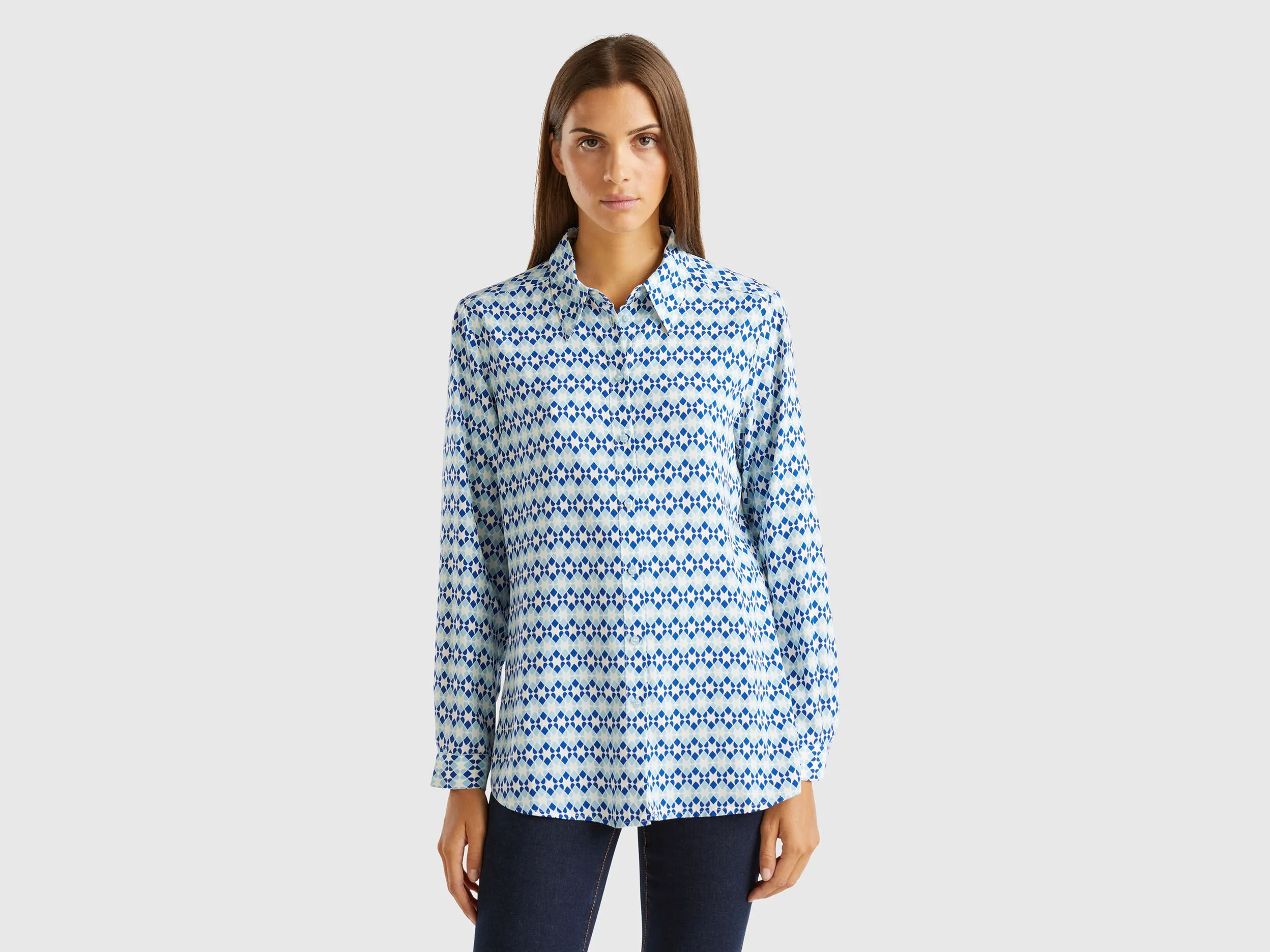 Nuovi arrivi Camicia fantasia in viscosa