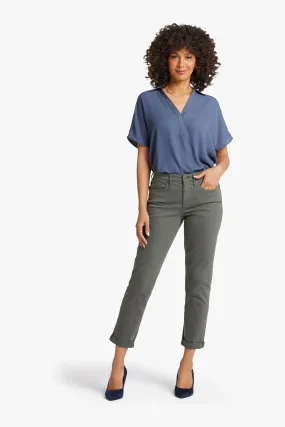 NYDJ - Margot - Jeans girlfriend con risvolti    