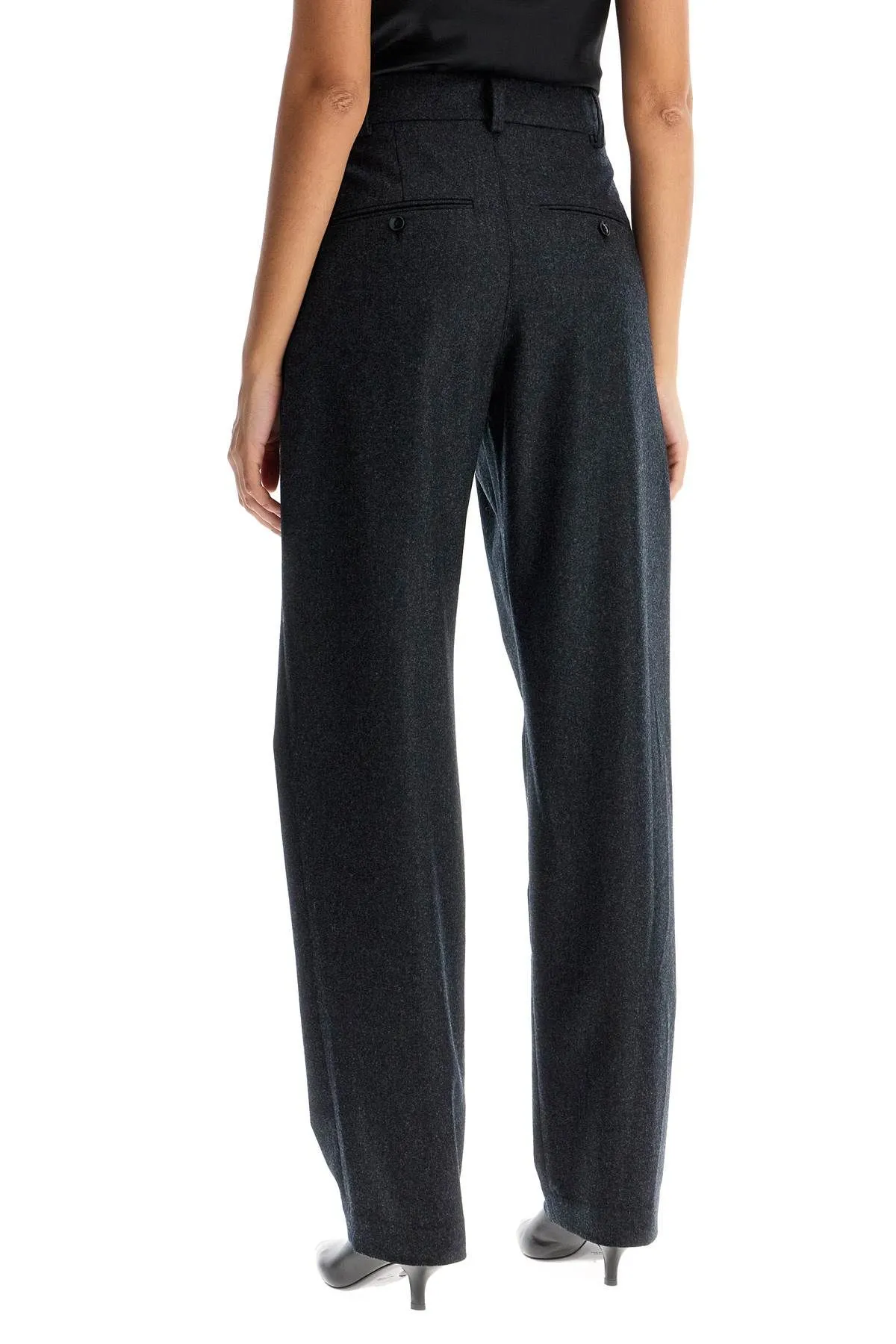 Pantaloni Casile in flanella di lana