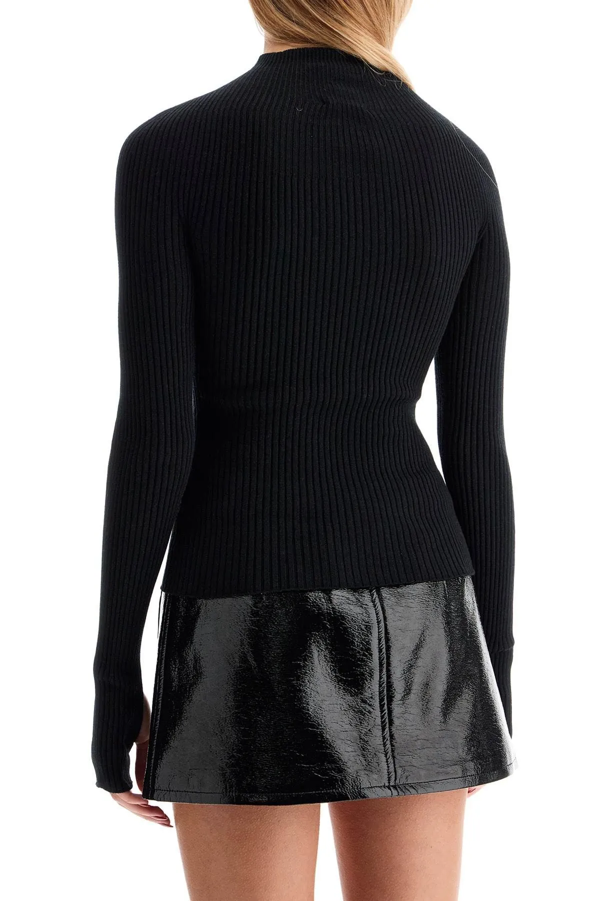 Pullover aderente Solar Light Rib
