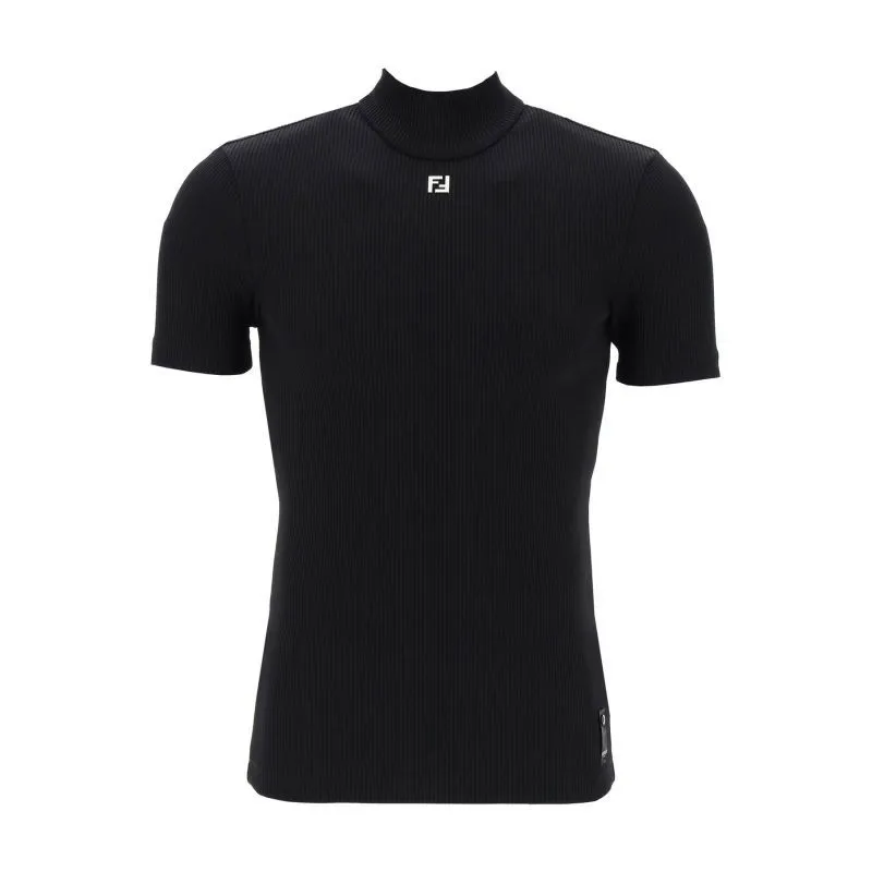 Pullover maniche corte slim