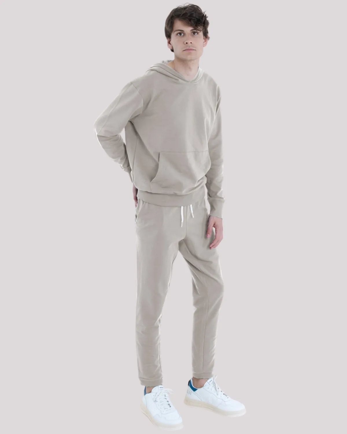 Re-Bello  ---------    ------------Tiin Stile - Pantaloni felpa unisex jogging variante colore