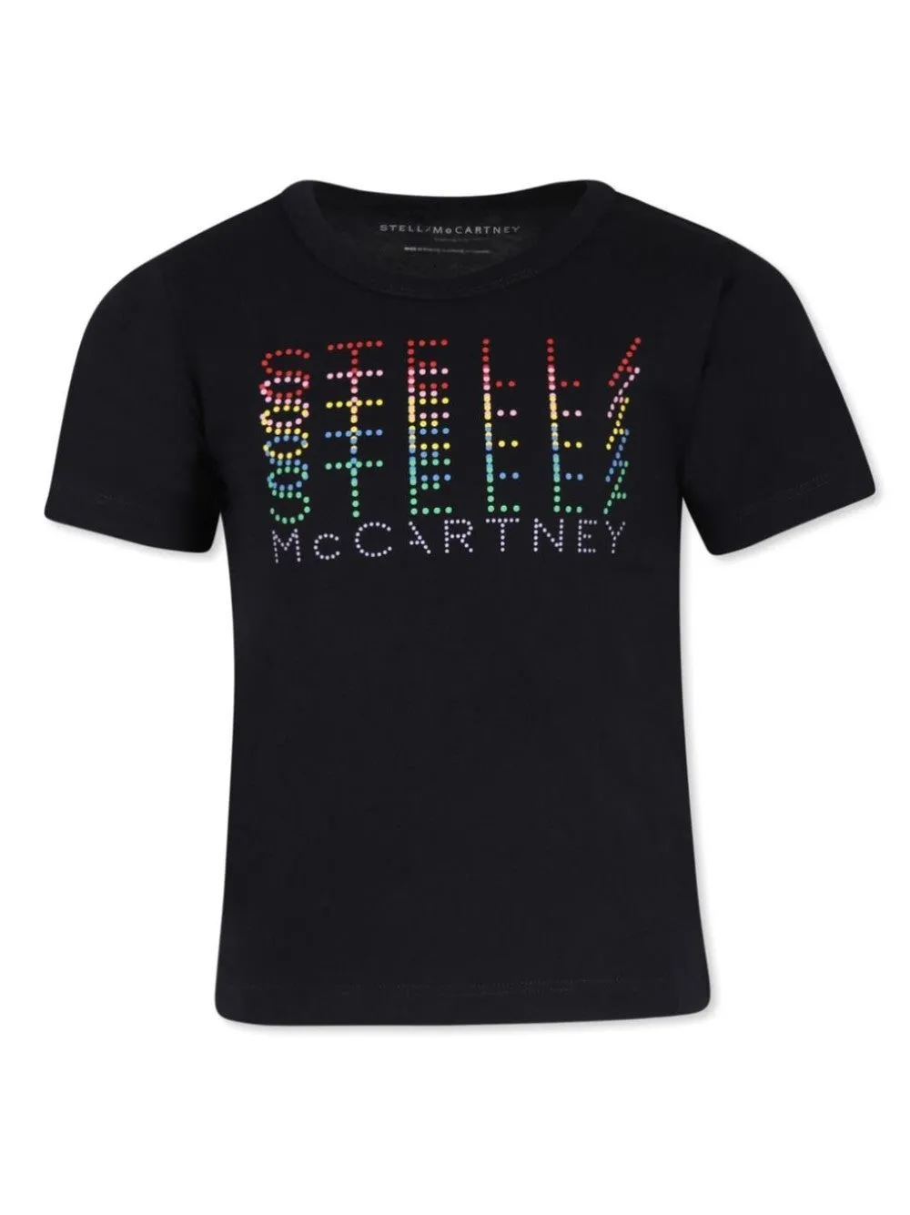 T-SHIRT LOGATA CON STAMPA FANTASIA