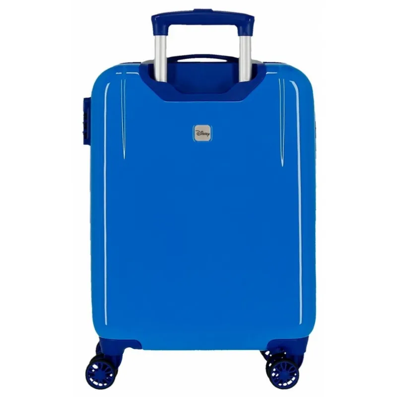 TROLLEY DA VIAGGIO MICKEY CREW LOVE DISNEY RIGIDO ABS4RUOTE 37X55X20CM VALIGIA BAGAGLIO A MANO TOPOLINO CHIUS.A COMB.
