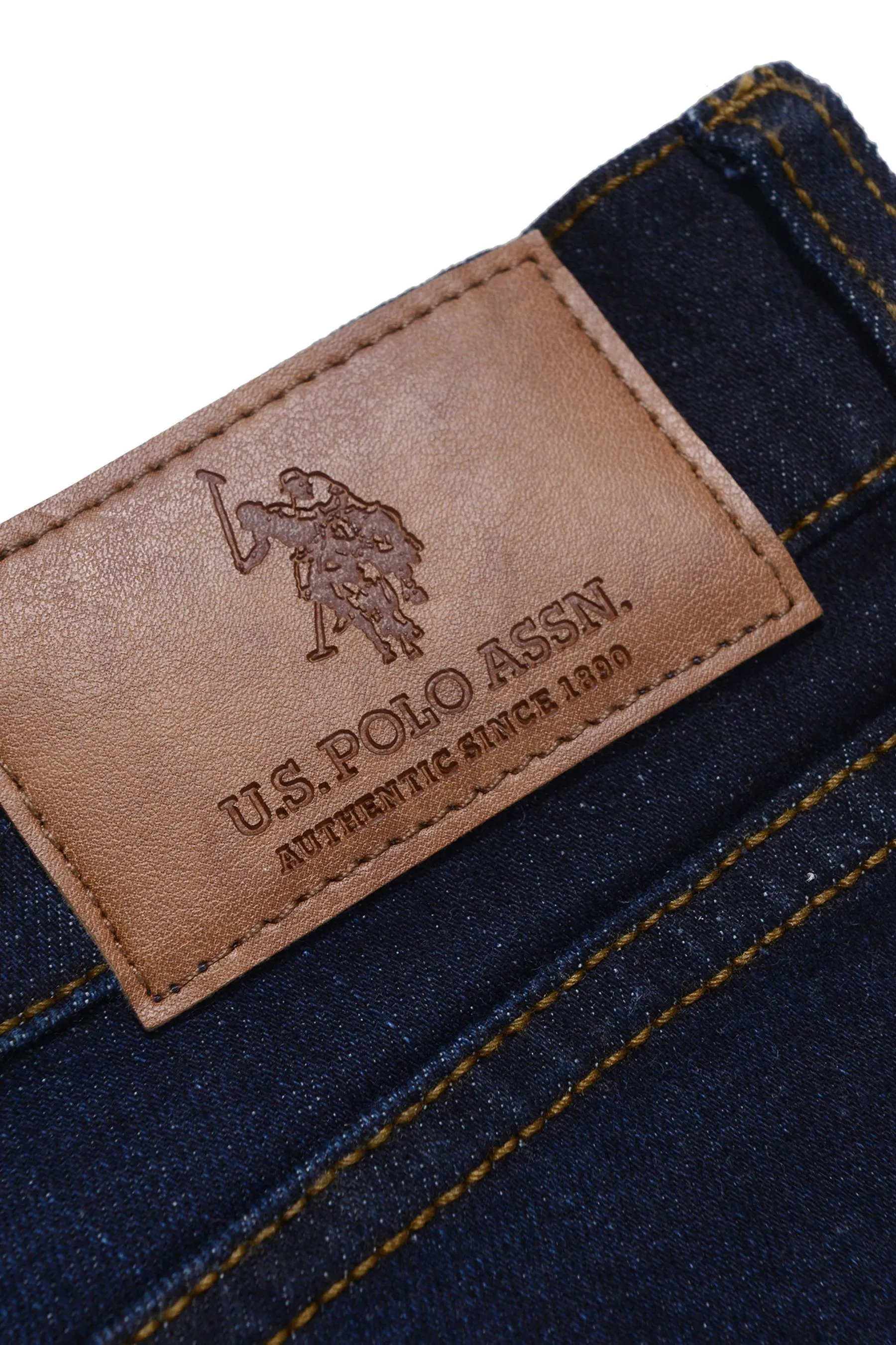 U.S. Polo Assn. Slim Fit Mens 5 Pocket Denim Jeans    